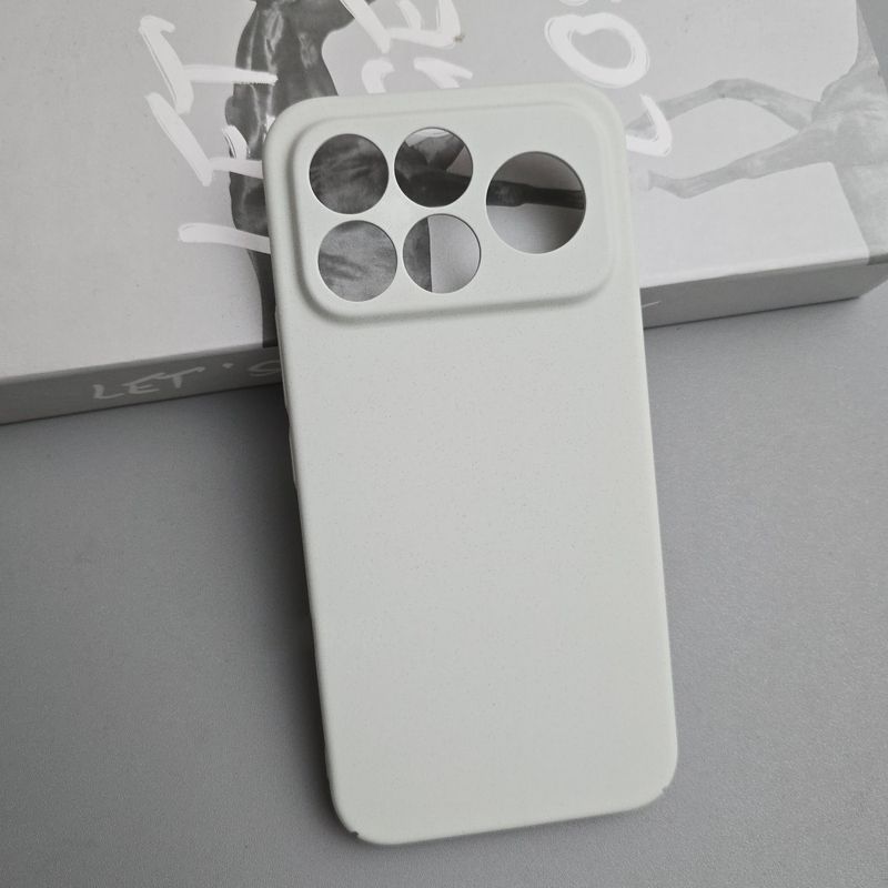Dla POCO F9 Ultra Matowa Osłona z Twardego PC o Fakturze Piaskowca dla Xiaomi Redmi K100 Pro Max Matowy Zderzak Odporne na Wstrząsy Etui Ultra cienkie