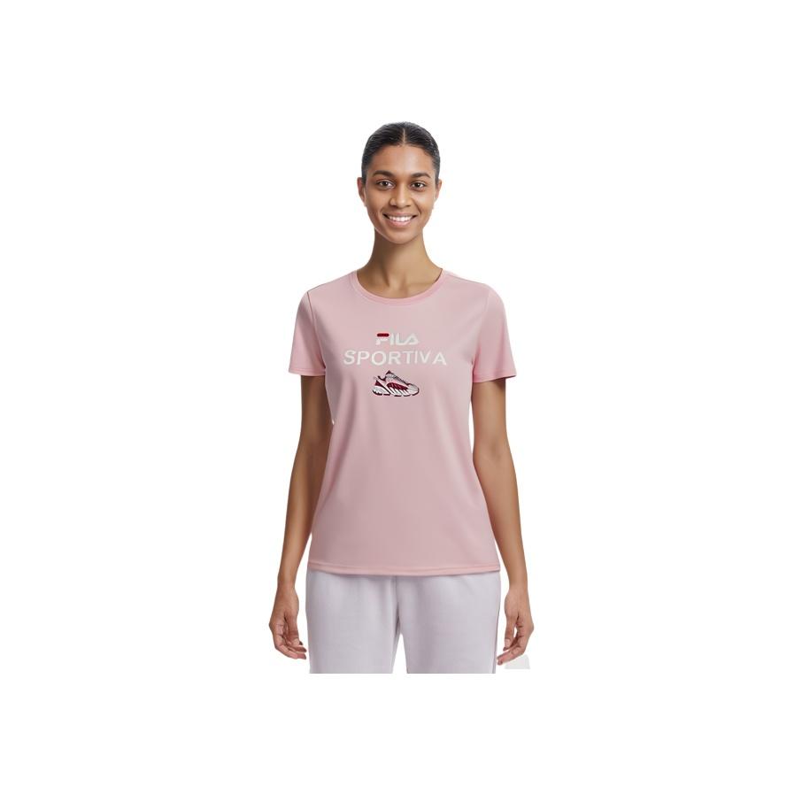 New FILA T Shirts Women's Pink F11W028158F-PK