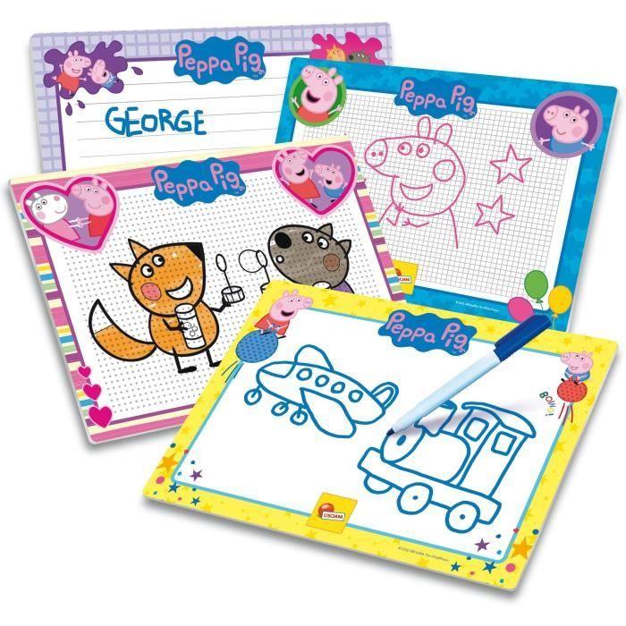 Ecole de dessin - Peppa Pig drawing school - pour apprendre à dessiner - LISCIANI