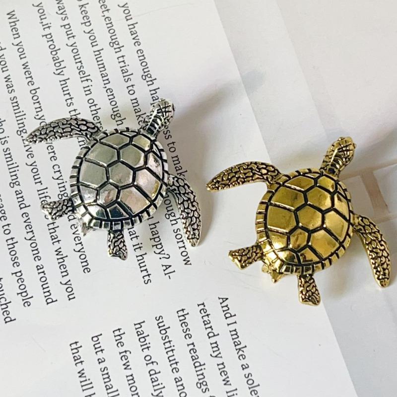 Spilla Tartaruga - Accessorio di Lusso, Premium, di Nicchia, Personalizzabile per Uomo e Donna, Spilla di Alta Gamma.