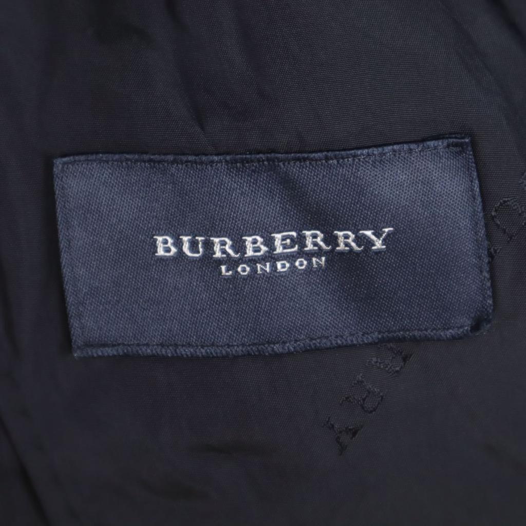 Burberry Sanyo Shokai Made In Japan Striped Pattern Wool Tailored Jacket Men's Used