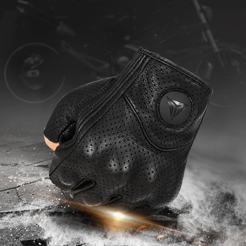 Motorcycle Gloves Breathable Summer Motorcycle Half Gloves Shockproof Cycling Gloves Touch Screen Gloves Half finger