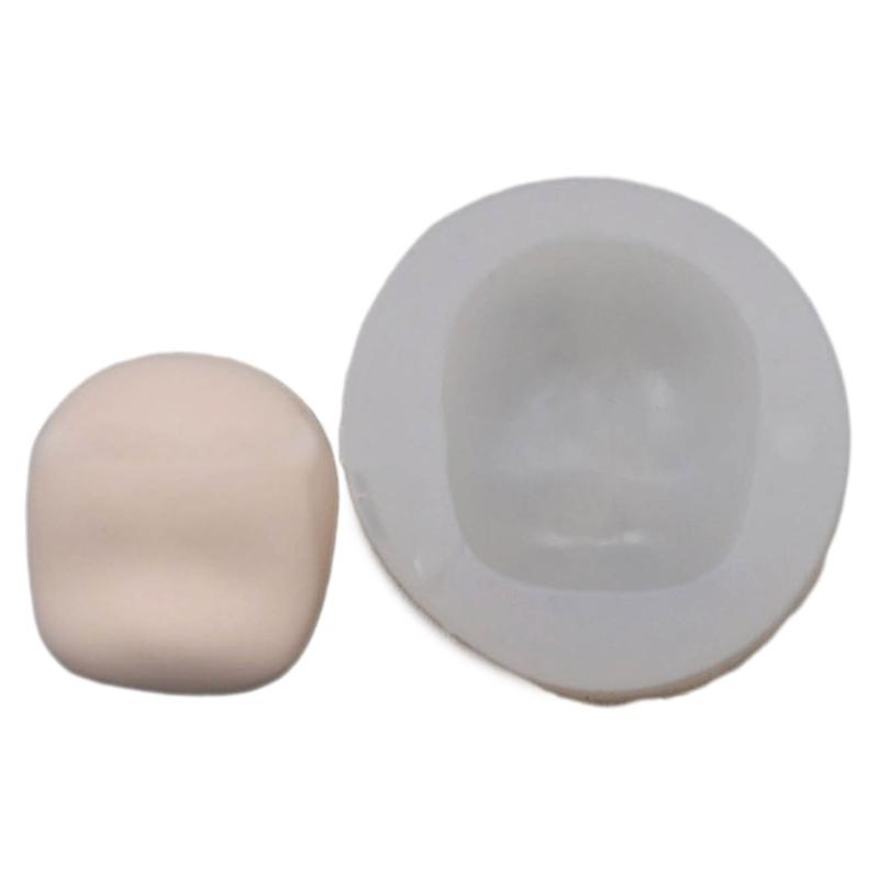 

Дитяче обличчя Глиняна форма Форма для обличчя Форма з епоксидної смоли для Шоколадних цукерок, Фонданту, Прикрас для торта