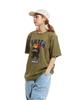 CREAM SODA LAB Camping Club Short Sleeve T-Shirt Olive Navy