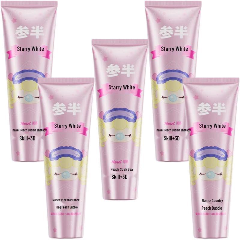 Canban x Rolife Nanci Peach Bubble Whitening Toothpaste Set