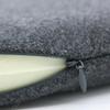 MUJI-Style Tatami Round Memory Foam Seat Cushion - Breathable, Solid Color, Tie-On for Office Chair