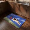 H-heidiS ANIMATION FILM Floor Mat Diatomite Bath Mat Super Absorbent Non-slip Easy To Clean Suitable For Bathroom Kitchen