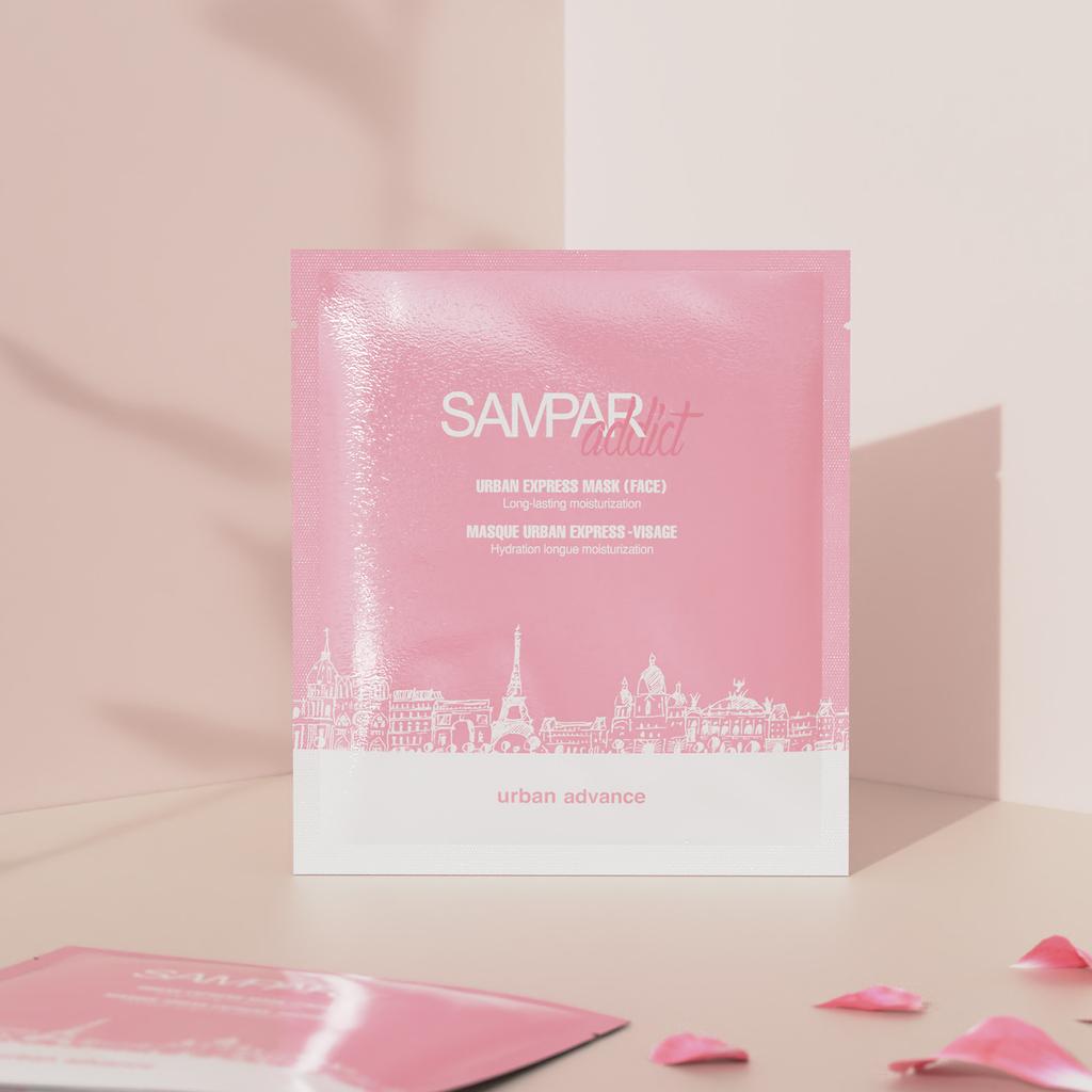 Masque Visage Hydrogel Éclat Urban Express (50 feuilles)