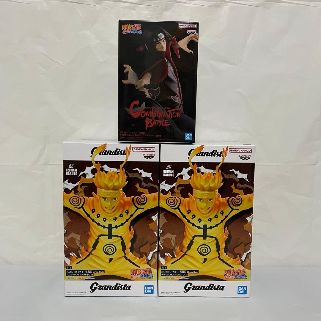 NARUTO figure set 3 unopened.