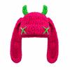 Soft Warm Little Devil Long Ears Cap Elastic Knit Warm Windproof Cap  Cold Weather Wear