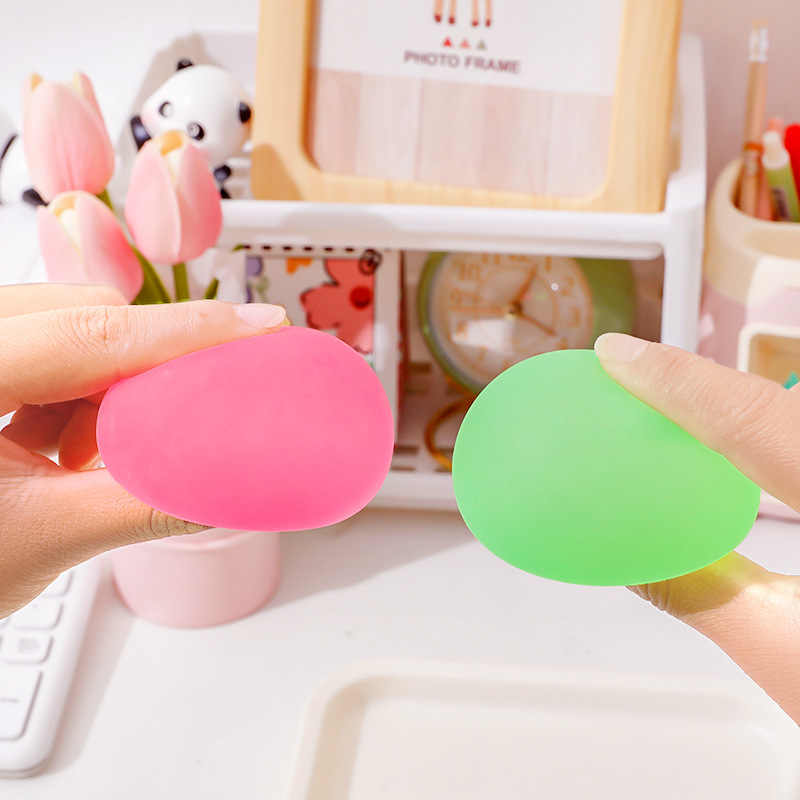 Solid Color Maltose Balls Kneaded And Soft Frosted Texture Slow Rebound And Release Ball Children'S Toy