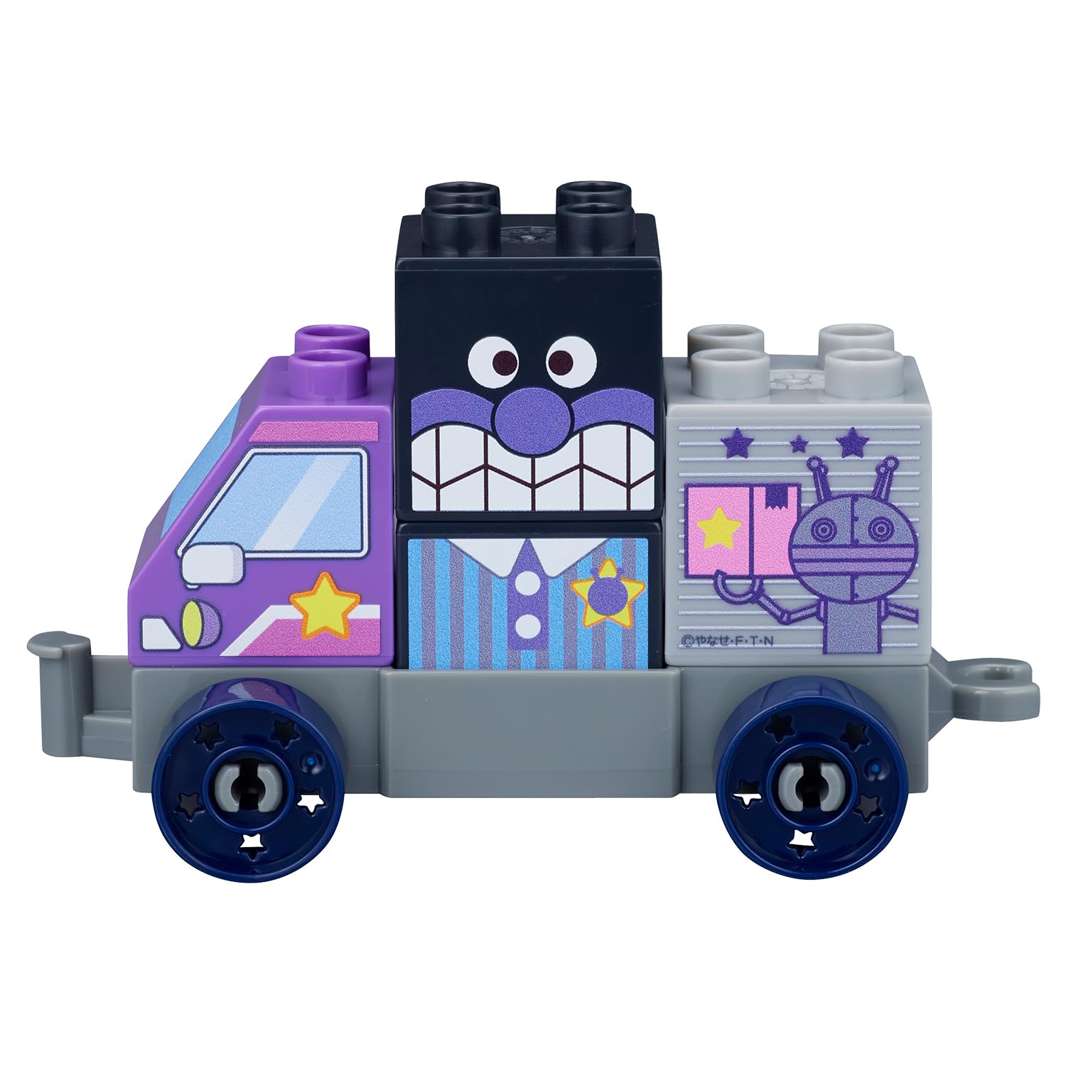 [BANDAI] Blocklabo Connect Расширяемая серия блоков-машинок Бэкинман и Таккуя Анпанман