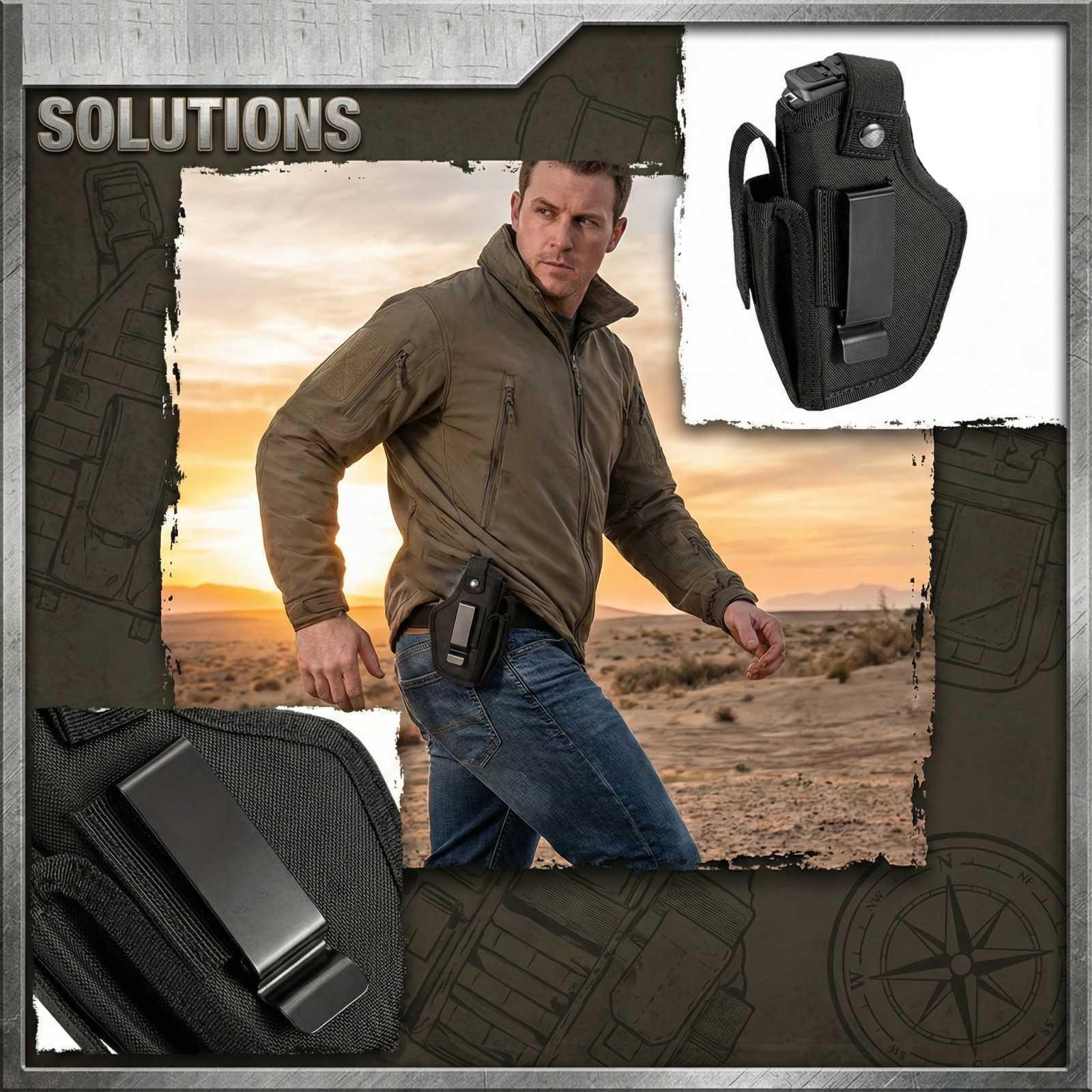 

Elastic Breathable Concealed Carry Belly Band Holster | Perfect For Men & Women One Size