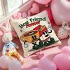 Retro Pop Cartoon Food Cushion Cover Pattern Printed Pillowcase for Living Room Sofa Cushion Cover & Bedroom Decor