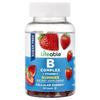 iHerb B Complex + Vitamin C Sugar-Free Strawberry Flavor Gummies, 60 Count
