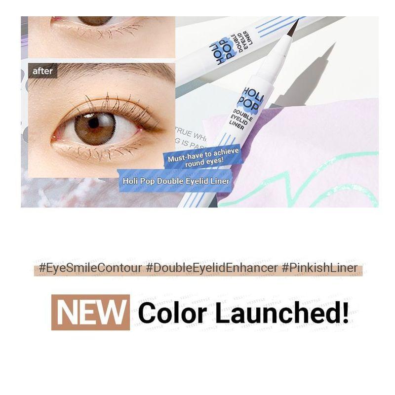 HOLIKA HOLIKA - Holi Pop Double Eyelid Liner - 3 Colors