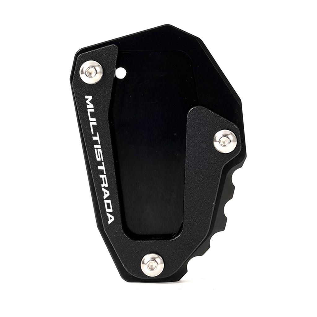For DUCATI Multistrada 950 1100 1260 1200 S GT 1200S V4 Accessories Motorcycle Kickstand Side Stand Extension Pad Valve Caps