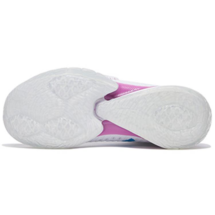 Anta KT3 KT Vintage High top Performance Basketball Shoes Men's White Blue Pink 112031103S-2