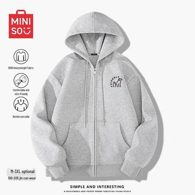 Men's Loose Fit Hooded Sweatshirt