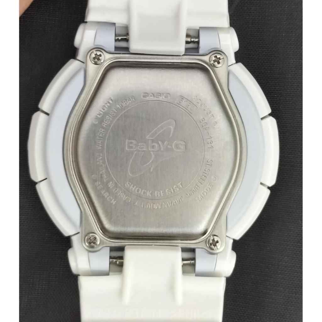 Used CASIO BGA-131 Baby-G Ladies Watch BGA-131