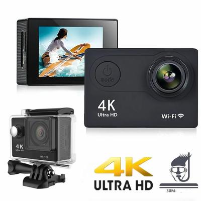 4K Action Camera, 120° Wide - Angle + WiFi - APP Control, Capable of Shooting In Scenes Like Diving and Skiing