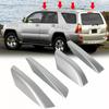 4pcs Roof Rack Bar Rail End Cover Shell Cap For Toyota For 4Runner N210 2003-2009 Car Roof Rack Rail End Covers