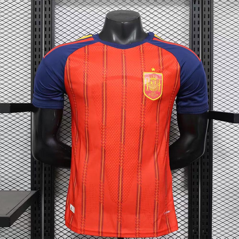 Spain 2026 Player Edition Home Jersey #19 Lamine Yamal Men s National Team Football Kit S