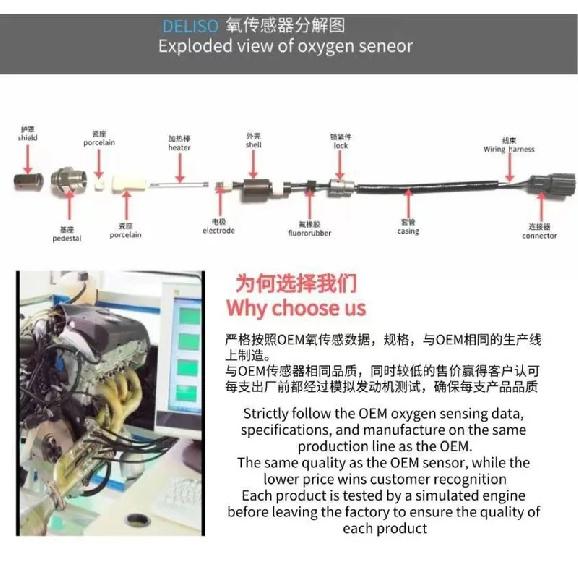 365325PHA51 o2 oxygen sensor for Honda CR-V 2.4 2017-