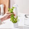 1Pc Herb Saver Storage Container Fresh Herb Keeper Vanilla Vegetables Fresh Preservation Bottle For Refrigerator Kitchen