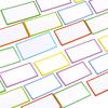 48-pack of magnetic sheets (8 colors x 6 sheets each), 1.5mm thick, strong magnetic nameplate labels, magnetic whiteboard sheets, pen included. Reusab