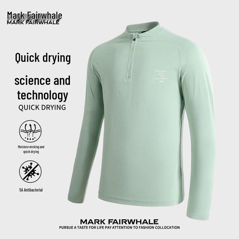 

Mark Fairwhale Men s Long-Sleeve Performance T-Shirt 2XL