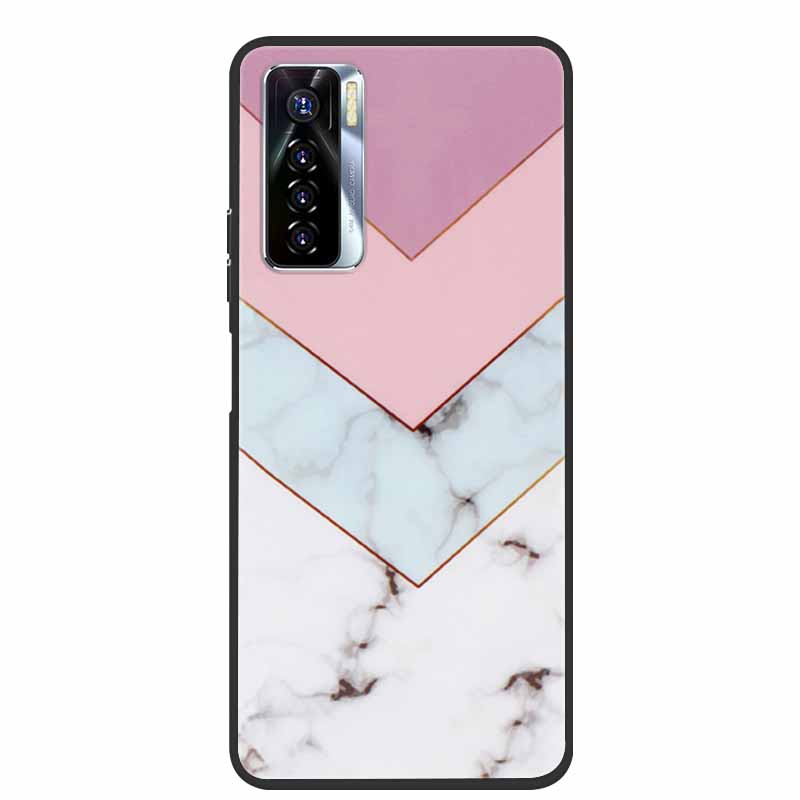 For Tecno Camon 17 Pro Cases 17P 17 Soft TPU Silicone Phone Cover for Tecno Camon 17P Back Cover Bumper Fundas Camon17 CG7n Capa