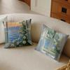 Painting Style Cushion Cover Pillowcase Anti-Dustmite Living Room Sofa Decor Cushion Room