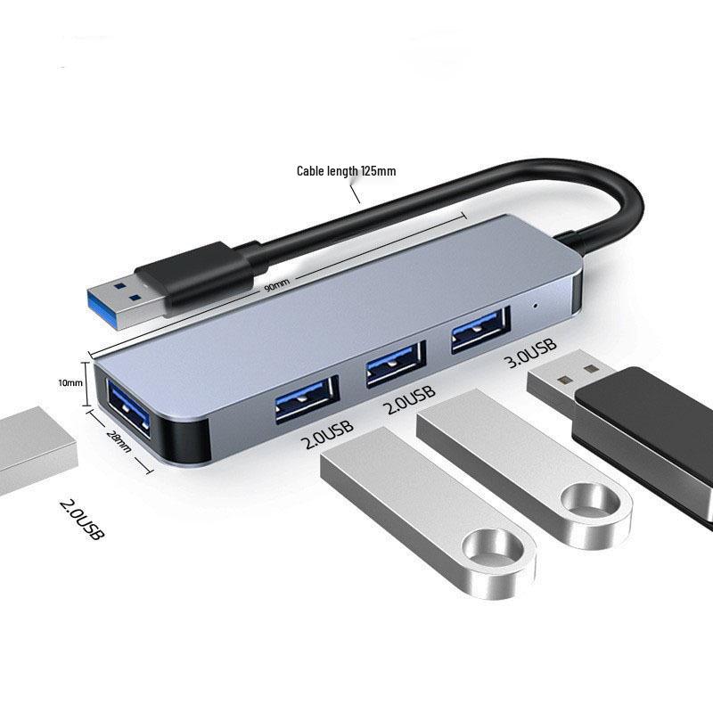 Dual-Head 8-in-1 Typ-C 3.0 Hub & Multiport-Laptop-Konverter