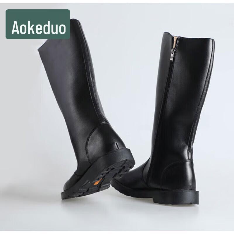 Aokedo Унисекс Церемониальные Сапоги-ботфорты из Натуральной Кожи 6900₽
