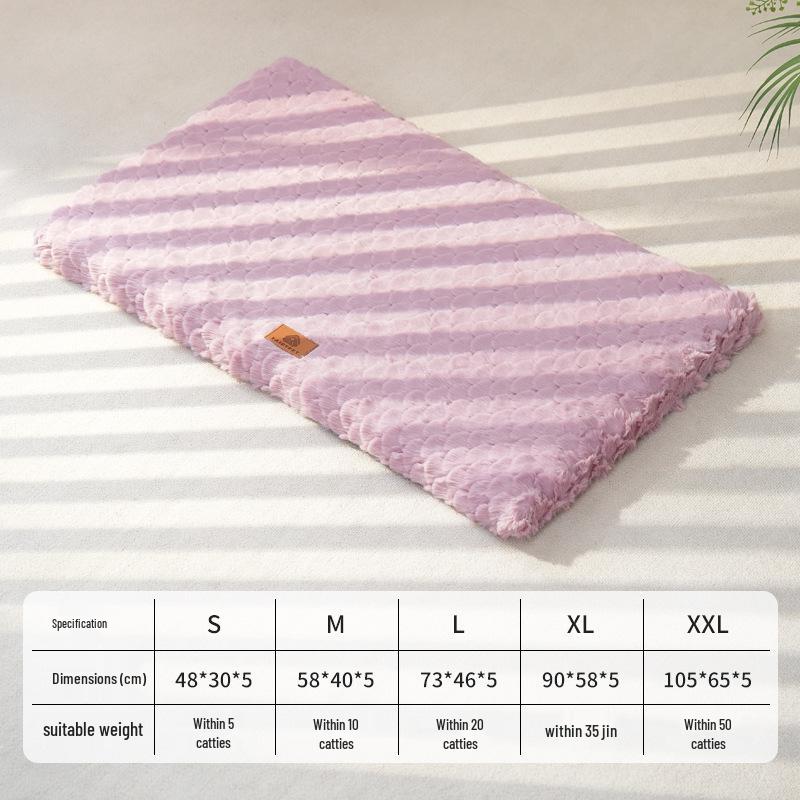 

Four Seasons Washable Dog Bed Mat - Universal & Pet-Specific for Summer S 48x30x5 CM