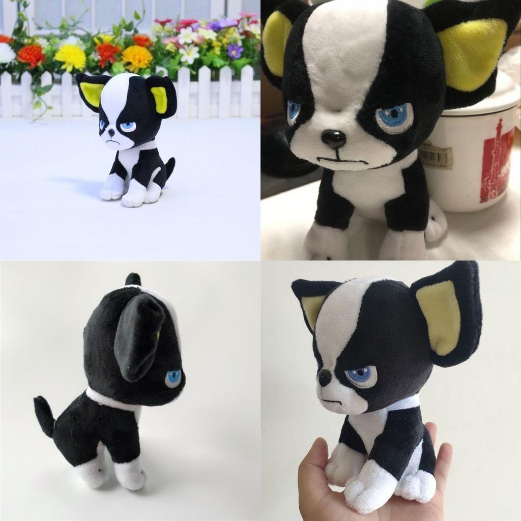 Peluche Super Morbido Jojo's Bizarre Adventure Golden Wind Cane Iggy Per Collezionisti E Bambini