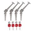 Meijiaxin Remote Control Car Metal Coupling Nut & CVD Drive Shaft Parts 16207/16208 H16/H16BM