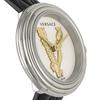 Watch Virtus Mini Dial Stainless Steel Sapphire Glass Quartz 28MM Swiss Watch VET300421 Black [Versace] White/Gold Women's [Item]