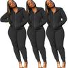 2024 Autumn Hot-Selling Women's Solid Color Hoodie Sweatshirt Sportswear Two-Piece Set