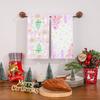 Cross-border hot-selling Christmas kitchen dishwashing towels Dream cartoon series Support Laitu decorative towels
