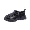Fashion Versatile Girls Shoes for Spring New Kids Leather Shoe with Soft Soles Girls' Princess Shoes Anti Slip Child Casual Shoe