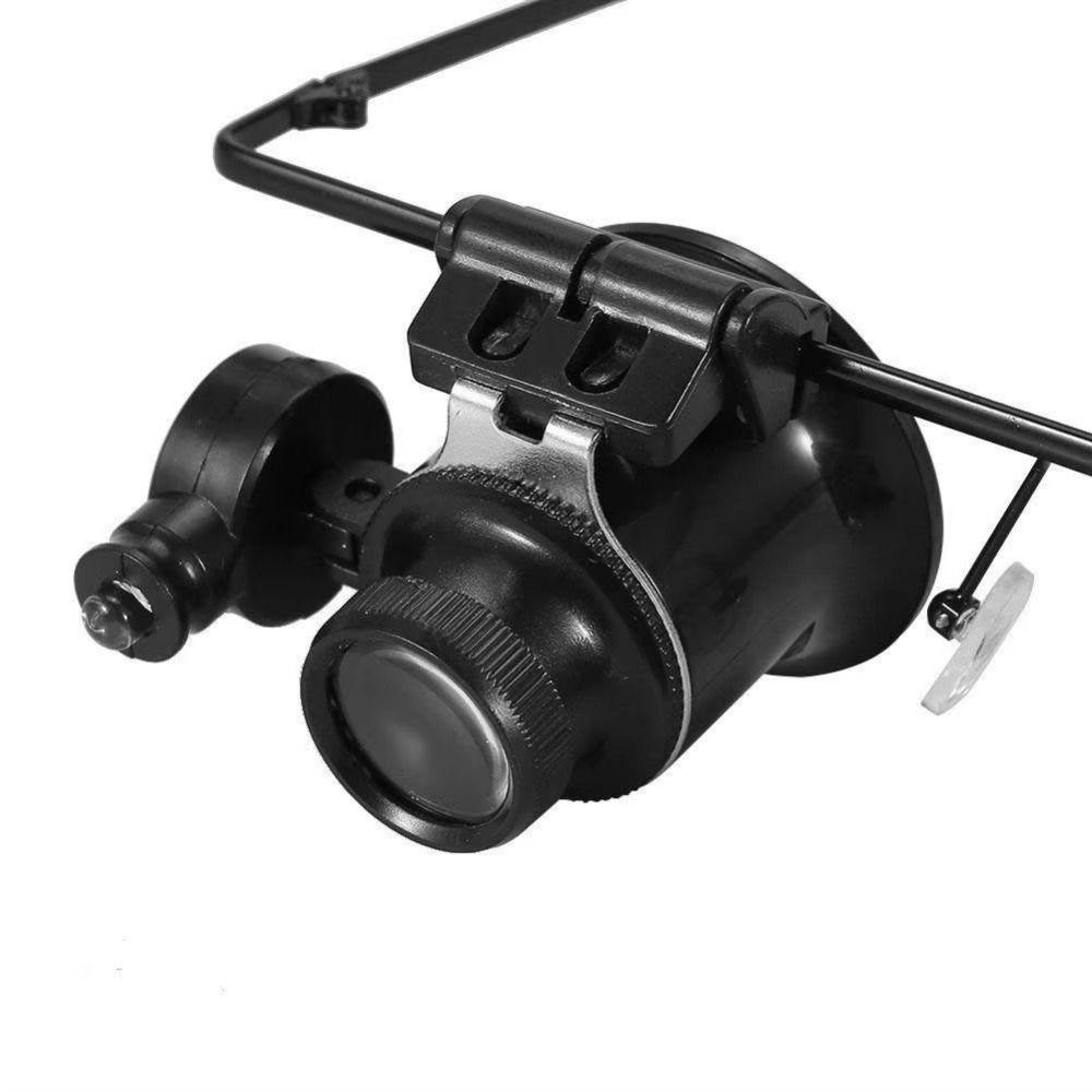 Headband Mount 20X Lens Magnifying Eyewear Jewelers Repair Wearing Magnifier  Jewelry Appraisal