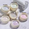 Pevný pudr Třpytky na nehty Aurora Zrcadlo Duhový chrom Mořská panna Pigment Holografický třecí prach Dekorace na nehty Manikúra