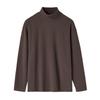 Men's Casual Long Sleeve T-shirt Gentlemen Loose Pullovers Autumn Shirts Male Tops Dralon