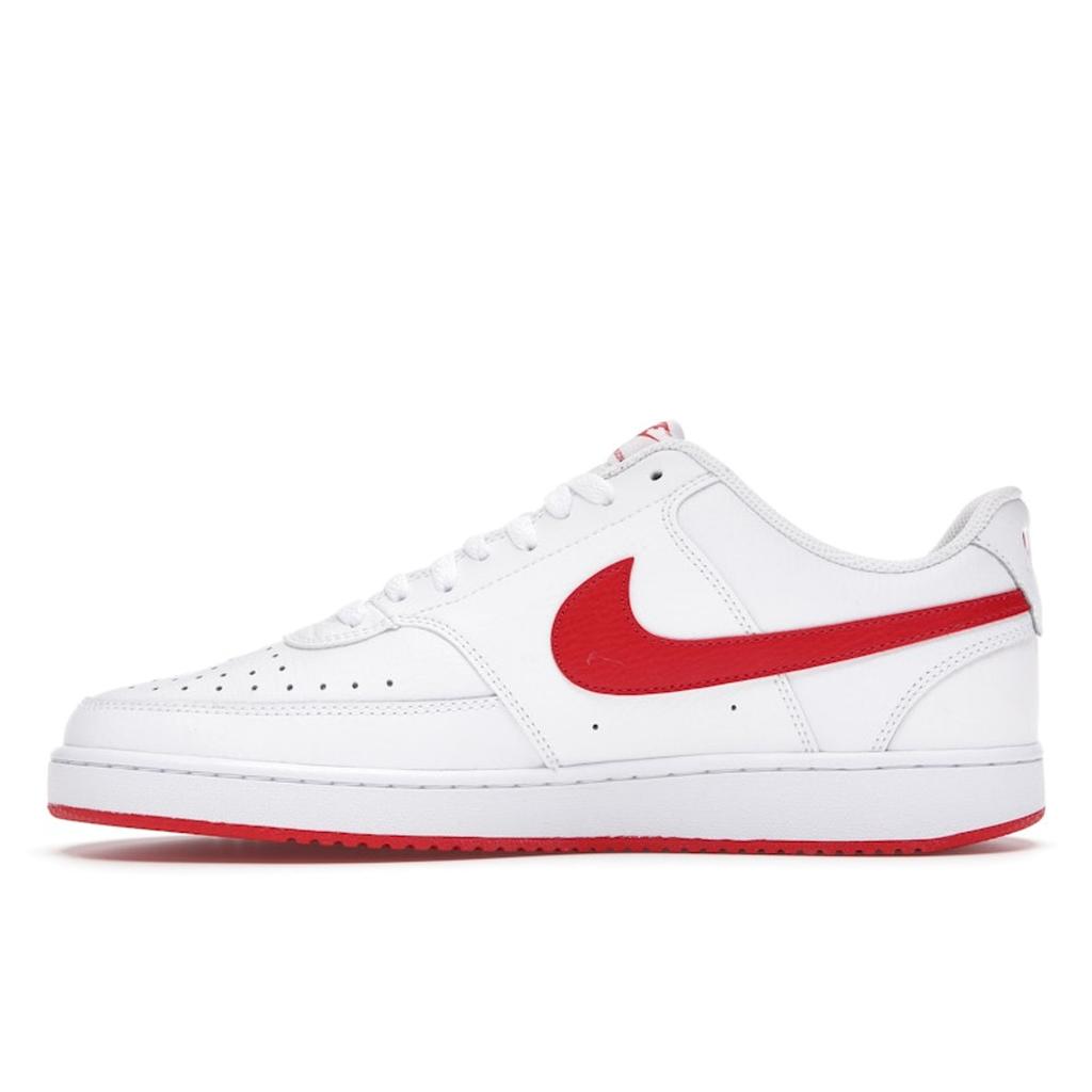 Nike Court Vision Low White University Red Men Sneakers CD5463-102