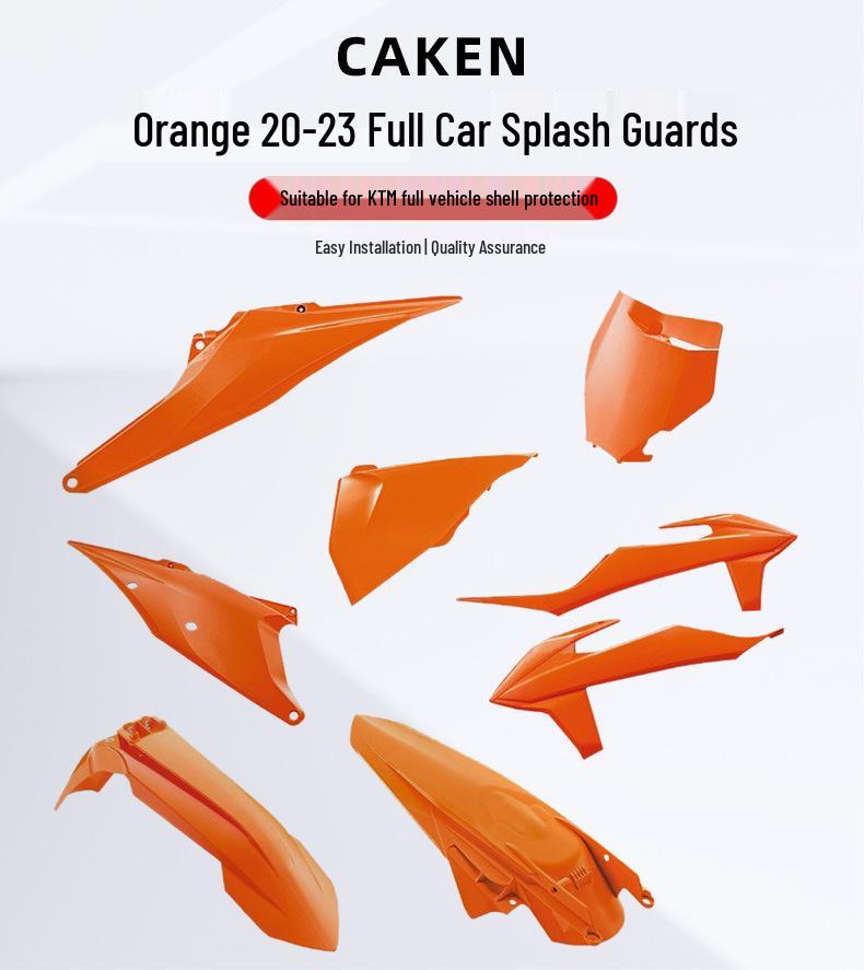 KTM/EXC 20-23 Full Vehicle Protection Plates: Exterior & Plastic Parts Protective Shell