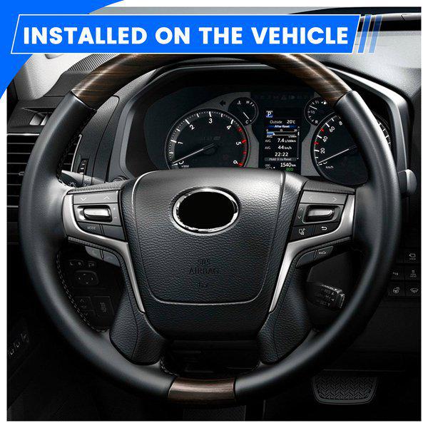 Pair of Steering Wheel Button Switches for Toyota Land Cruiser (84250-60440, 84250-60440-E0)