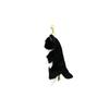 Sunlemon Knee Cat Sleeping Keychain, Calico Cat, 8 X 10 X 24 Cm, Bag Charm, Keychain, Cute Animal Cat, P-1973