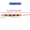 Bohemian Style Handmade Bracelet Colorful Round/Square Clasp Handchain Comfortable Wear Wristband for Fashionable Women